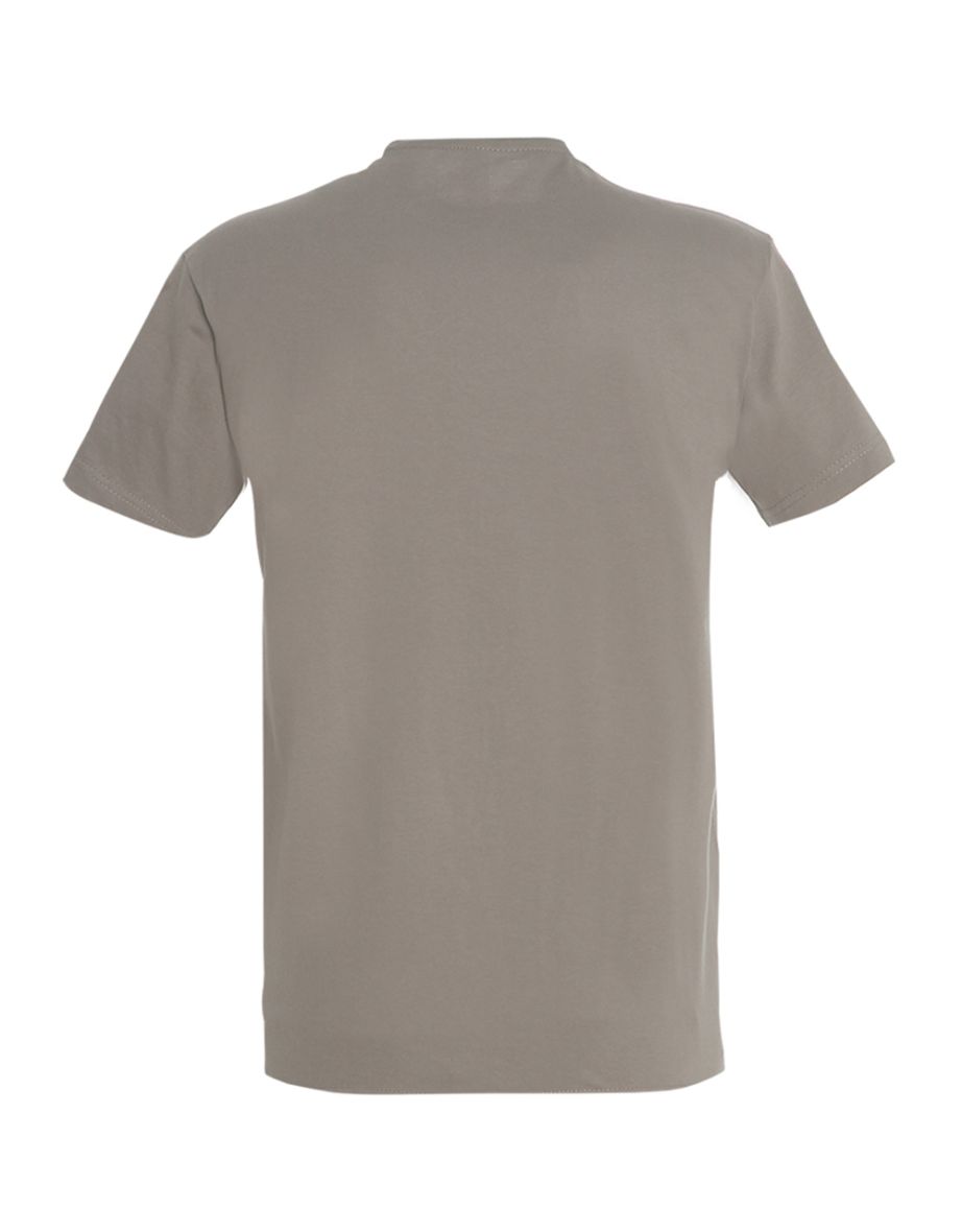 SOLS Mens Imperial Heavyweight Short Sleeve T-Shirt - Light Grey - 1