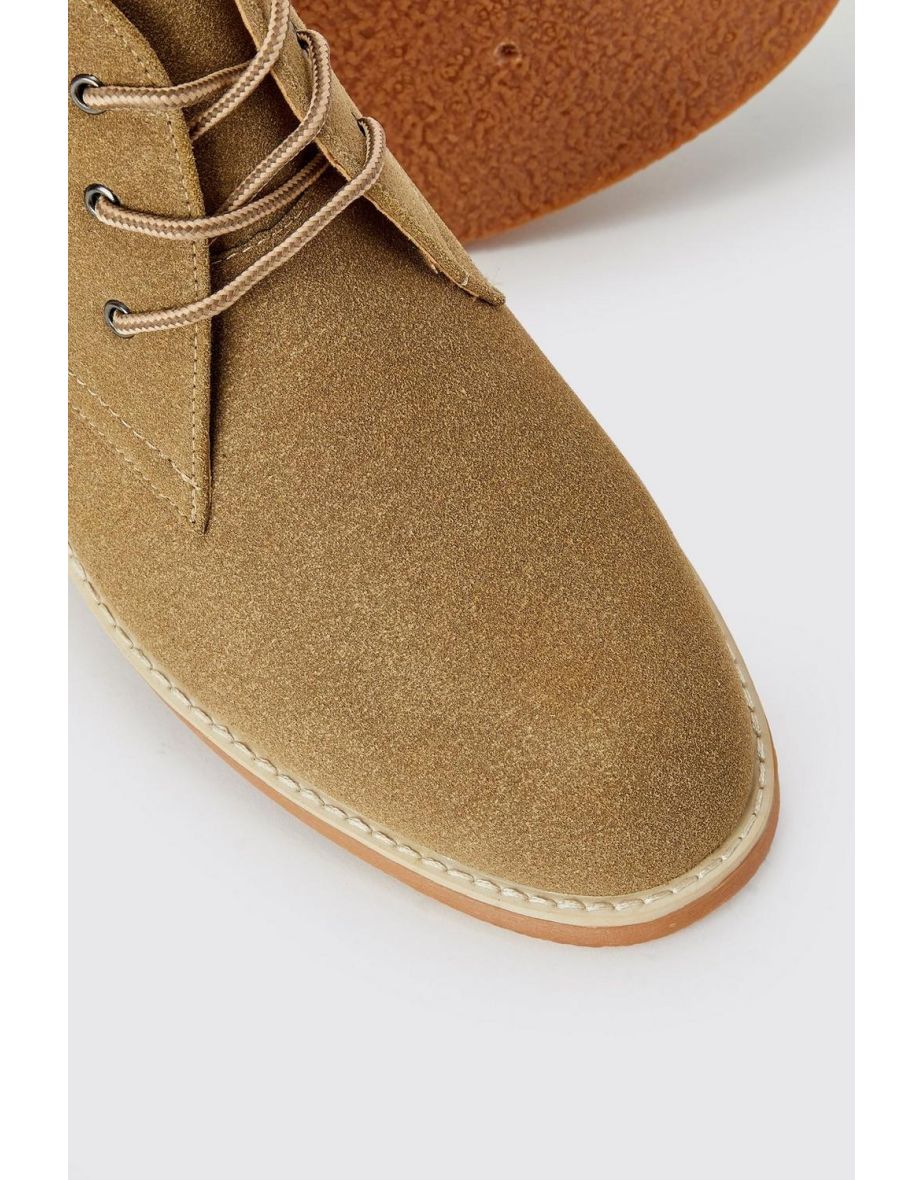 Shop Faux Suede Chukka Boot Online in Bahrain VogaCloset