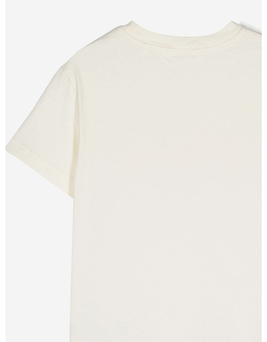 Kids Bear T-Shirt in Ivory - 3