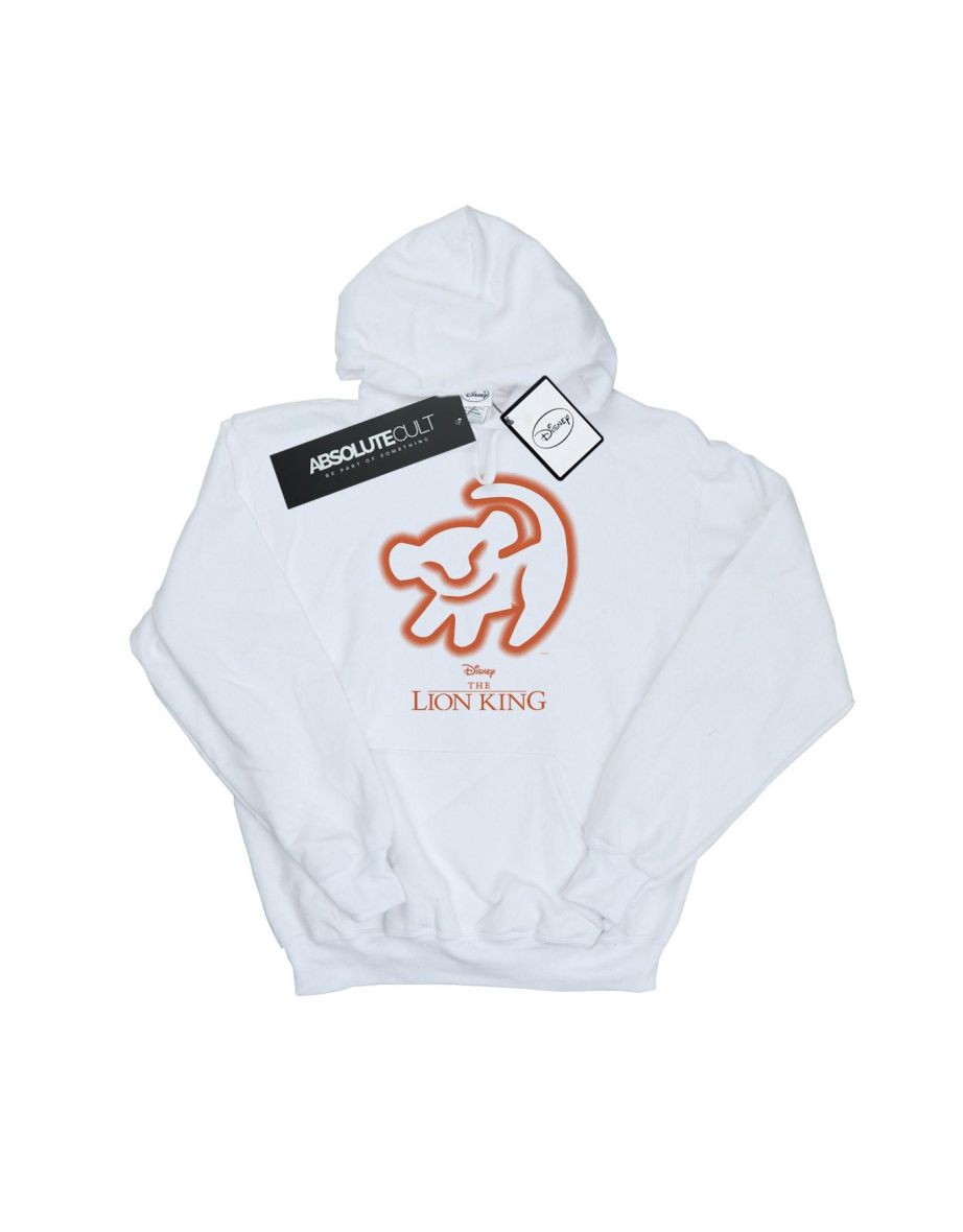 Disney Girls The Lion King Cave Drawing Hoodie - White - 1