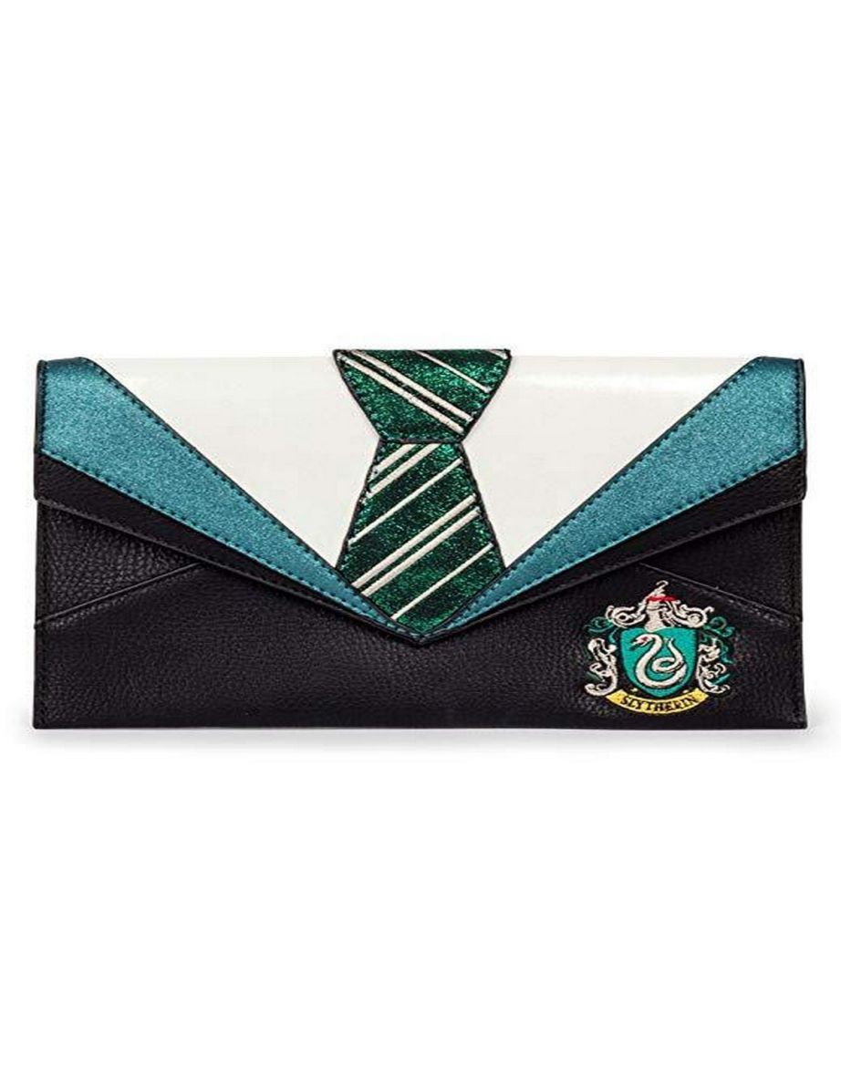 Danielle Nicole Womens/Ladies Slytherin Uniform Harry Potter Clutch - Black/Green