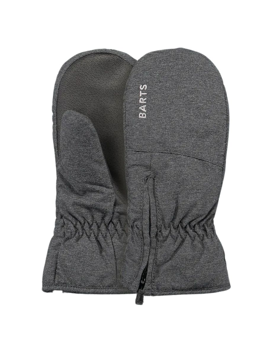 Barts Kids Childrens Zipper Water Repellent Insulated Warm Winter Mittens