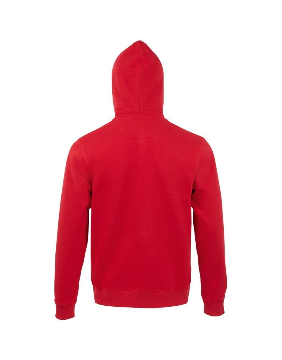 SOLS Mens Spike Full Zip Hooded Sweatshirt - Red - 1