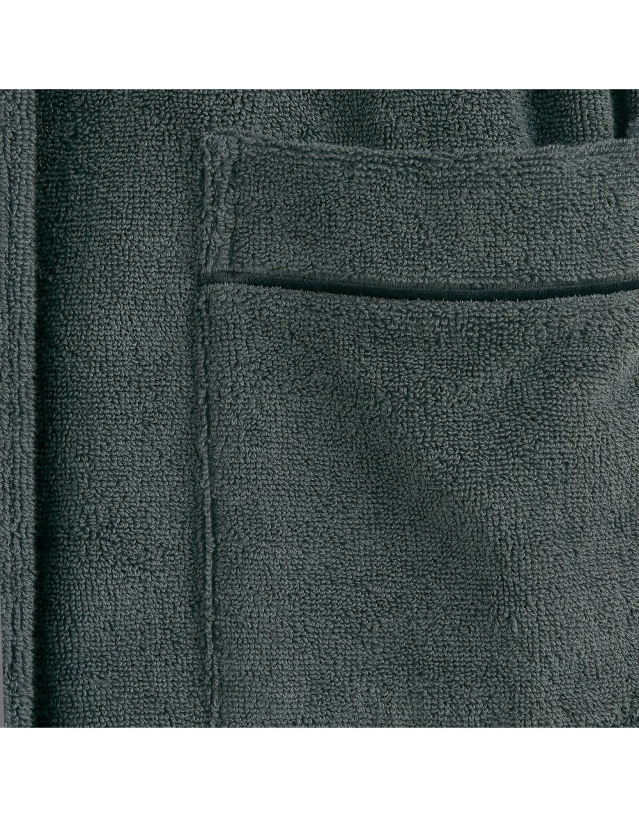 Victor 100% Cotton Towelling Shawl Bathrobe - 11