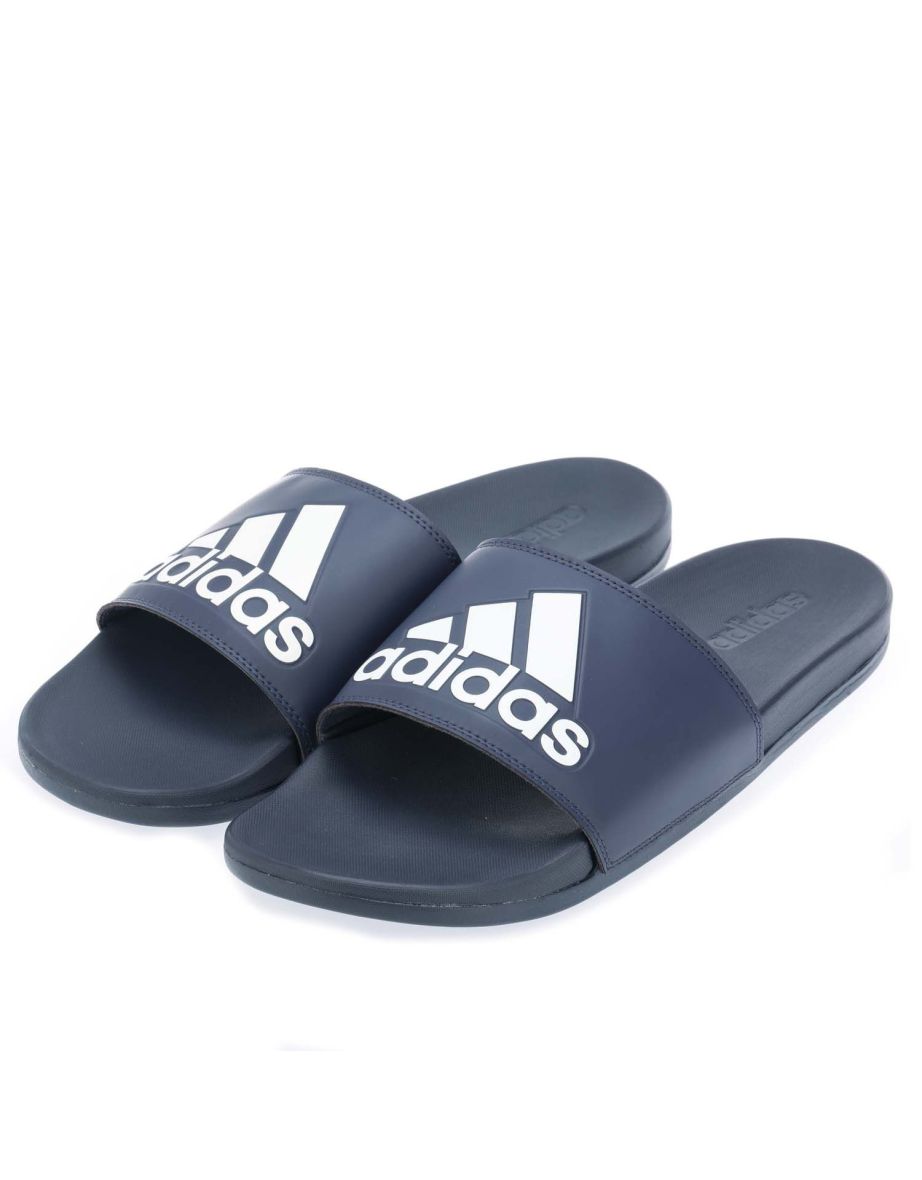 Shop Men s adidas Adilette Comfort Sliders in Blue Online in Bahrain VogaCloset