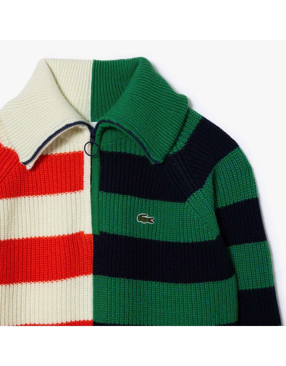 Women's Lacoste Wool Colourblock Sweater in other - 3