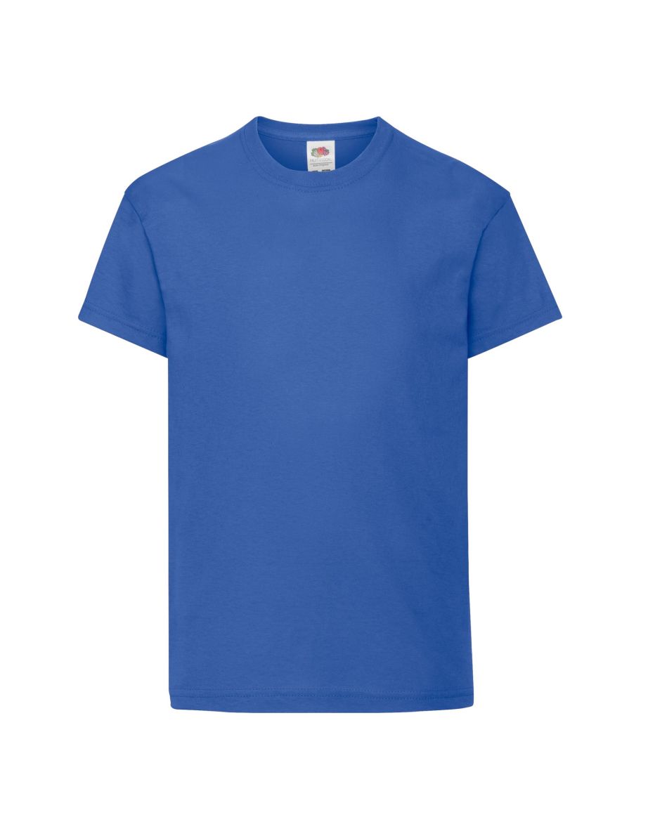 Fruit of the Loom Childrens/Kids Original T-Shirt - Royal Blue