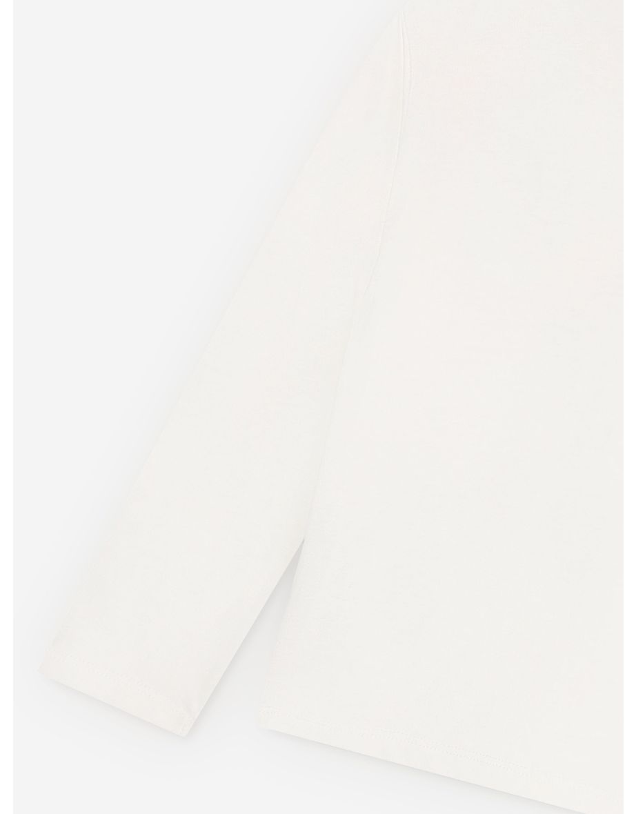 Billieblush Girls Long Sleeve Heart T-Shirt in Ivory - 3