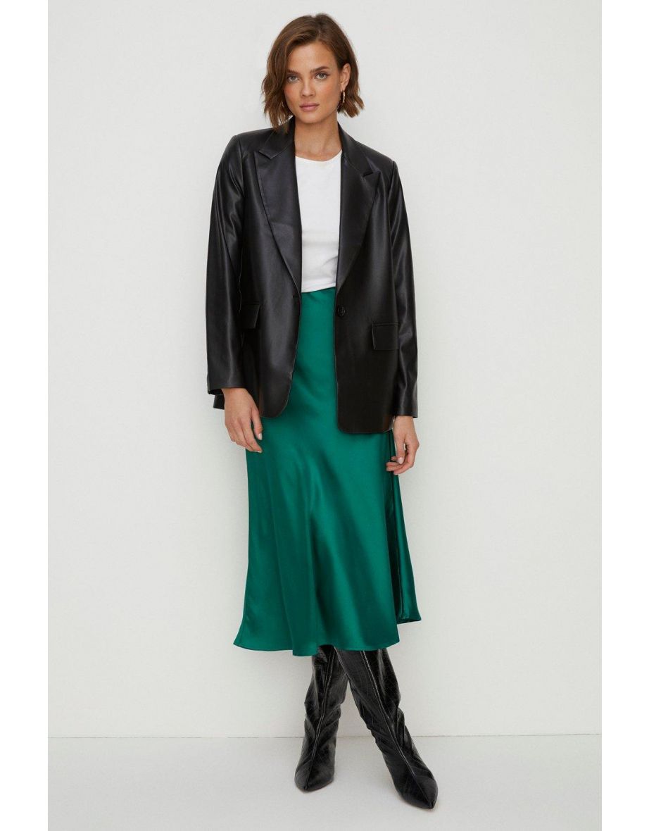 Oasis bias cut skirt top