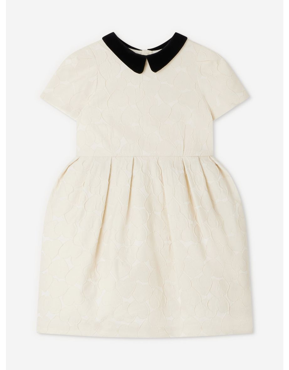 Girls Godiva Dress in Ivory