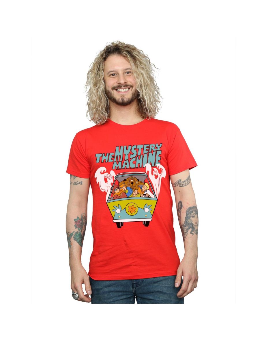 Shop Scooby Doo Mens Mystery Machine T Shirt Red Online in Saudi Arabia VogaCloset