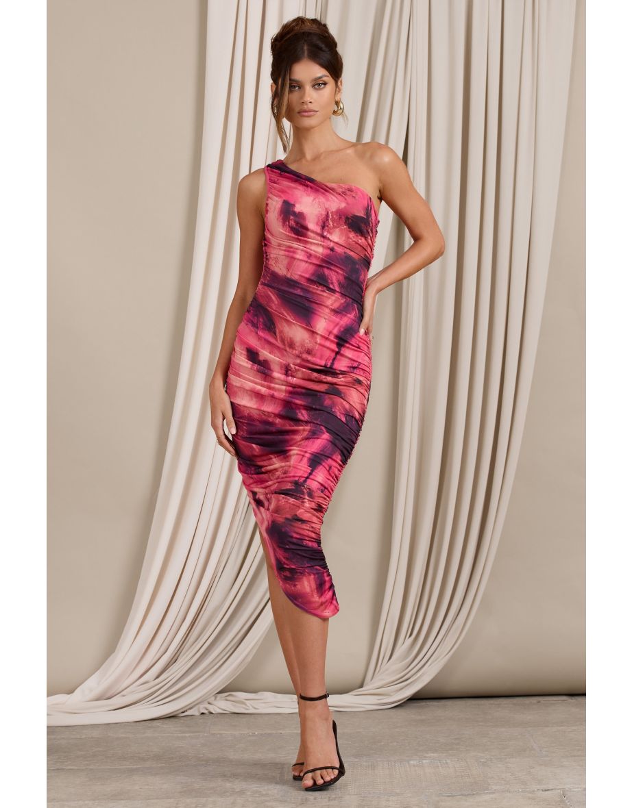 Club l asymmetric dress clearance