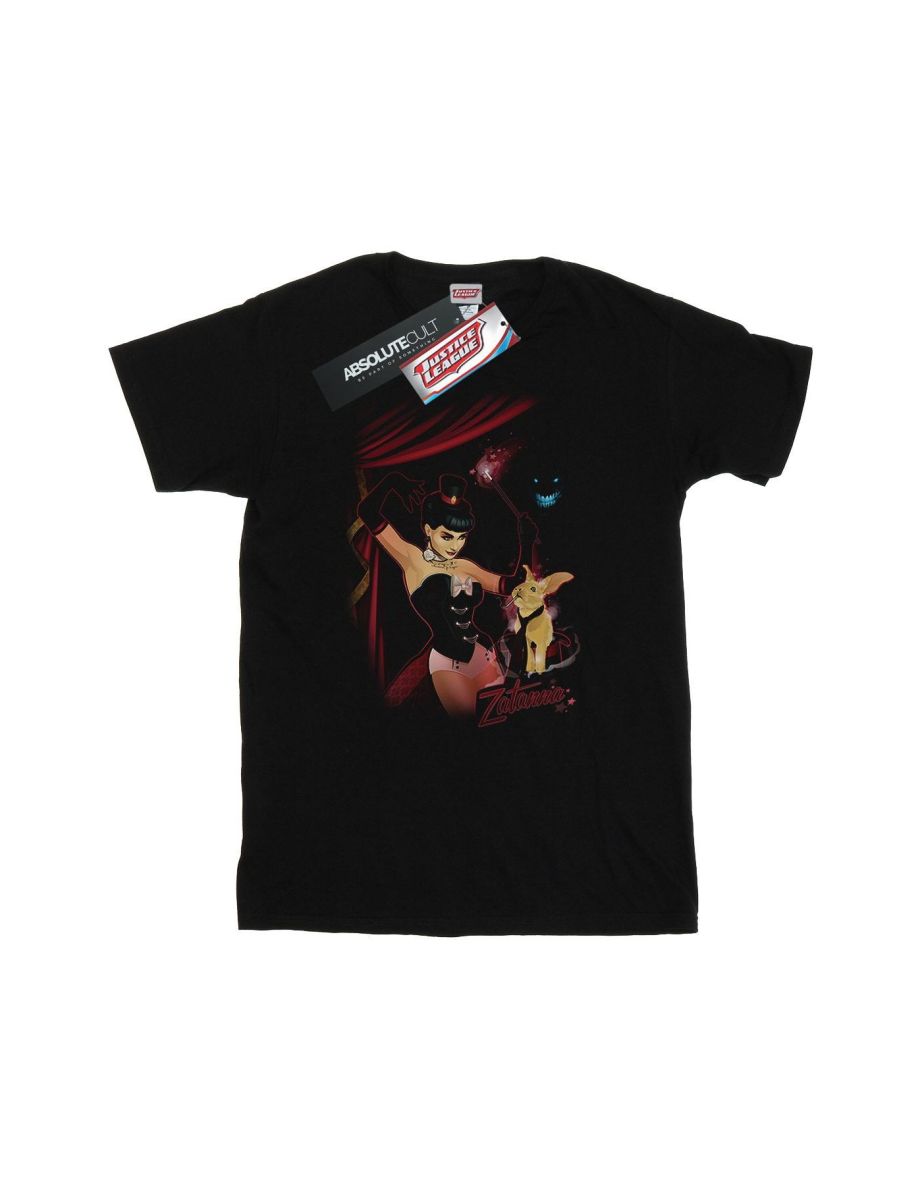 DC Comics Mens Zatanna Bombshell Cover T-Shirt - Black