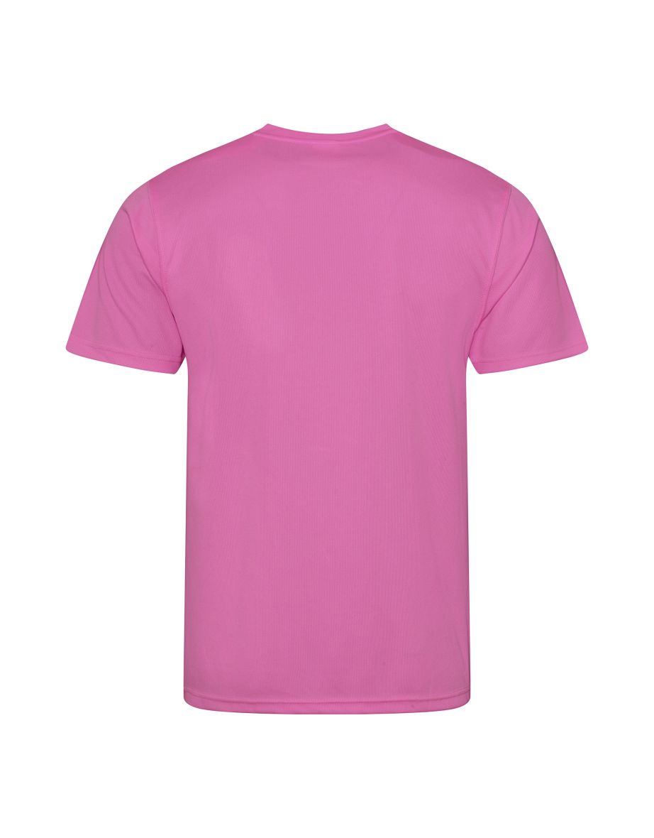 AWDis Just Cool Mens Performance Plain T-Shirt - Electric Pink - 1