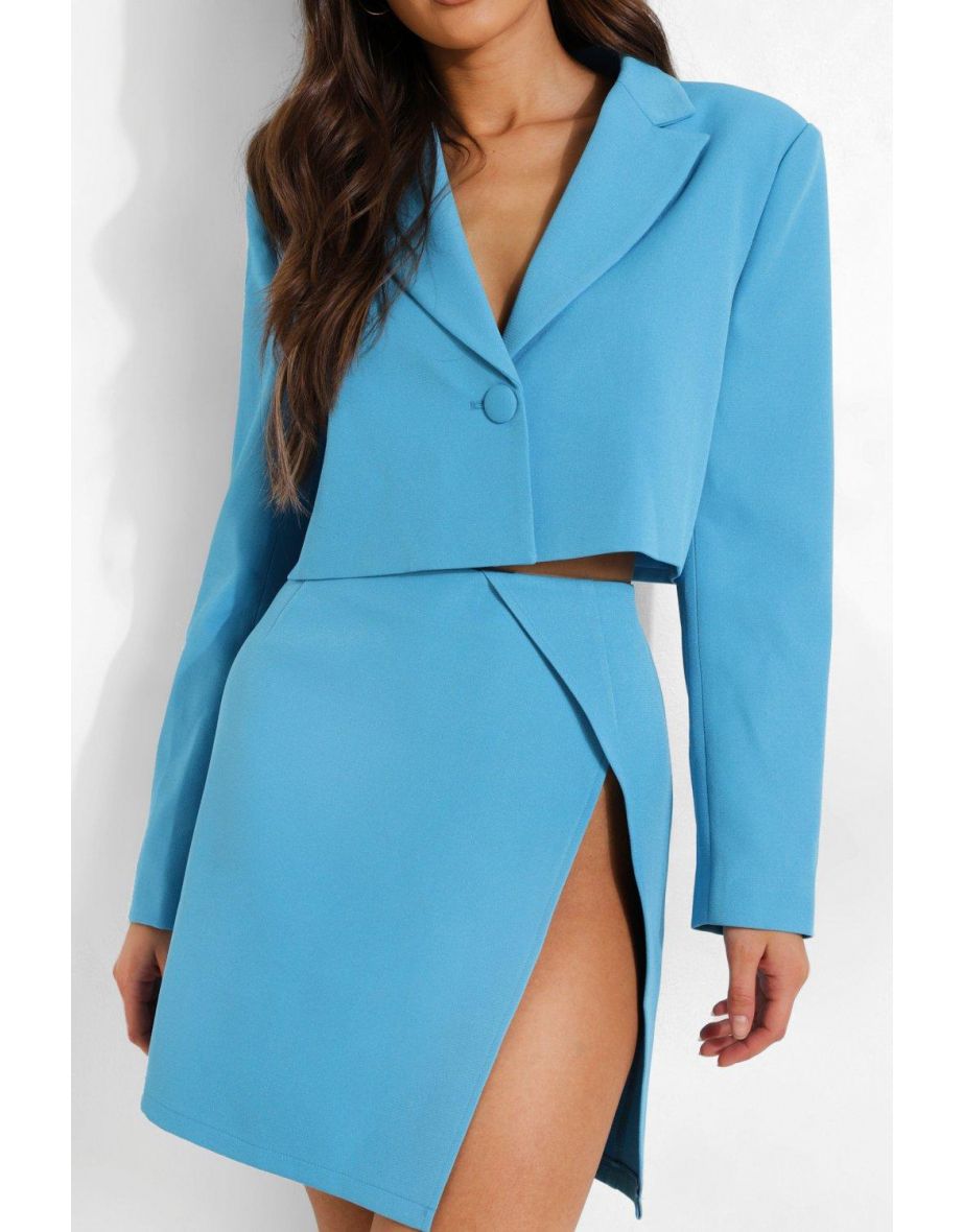 Mix And Match Brights Mini Skirt - bright blue - 3