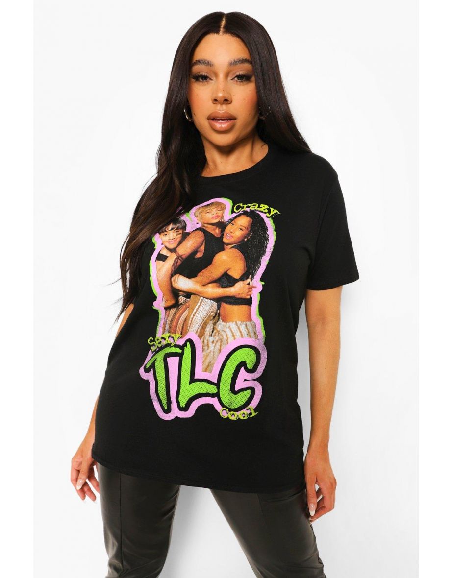Plus Tlc License Oversized T-shirt - black