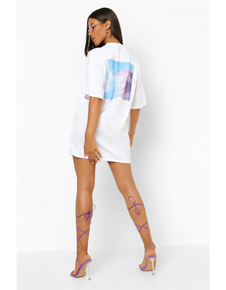 ye saint west t shirt dress