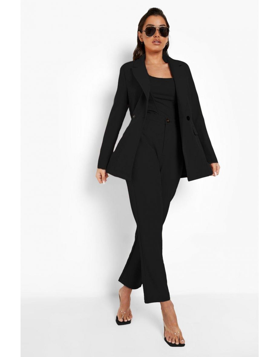 Tailored Relaxed Fit Trousers - black - 3