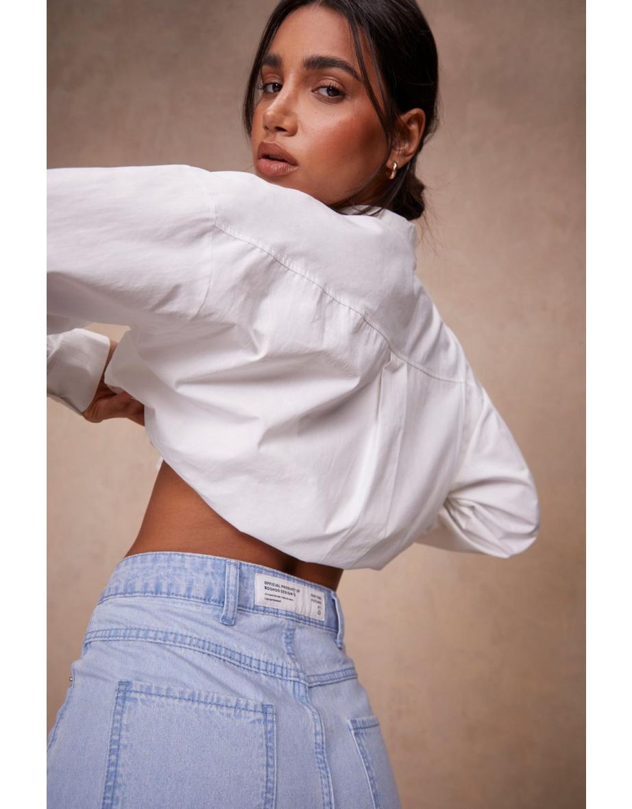 Recycled Wide Leg Jean - blue - 3