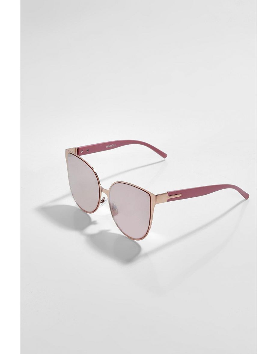 Rose gold retro sunglasses best sale