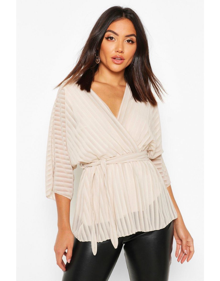 Belted blouses are in hot sale style