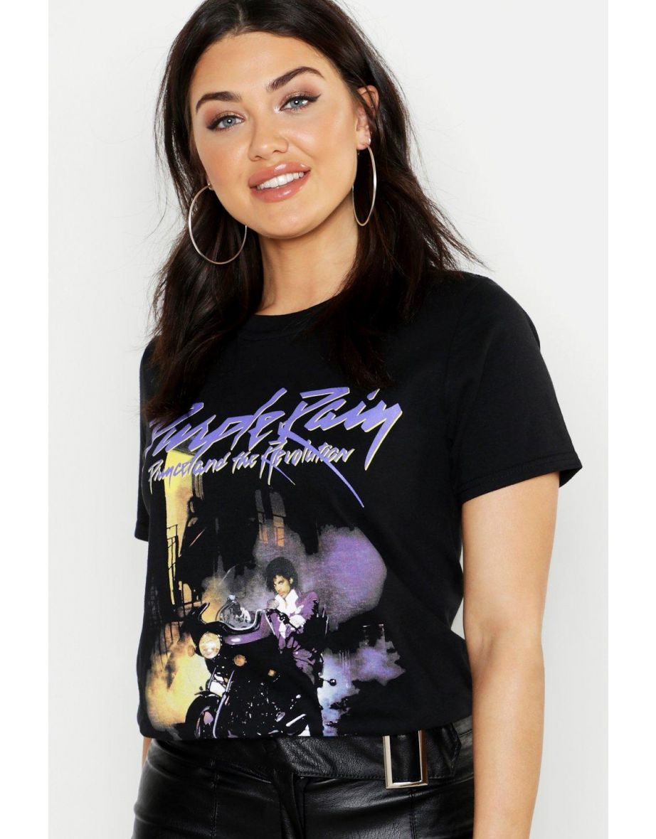 Prince Purple Rain Licence T-Shirt - black - 2