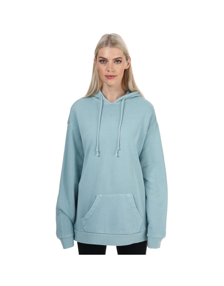 Women's Reebok Classics Classics Natural Dye Oversize Hoody in Grey
