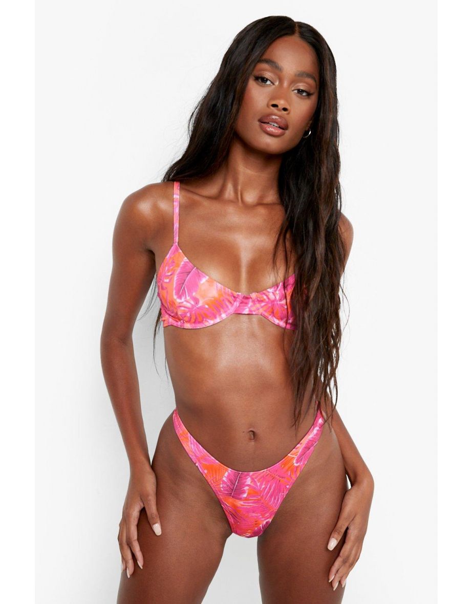 Tropicana Hipster Recycled Bikini Brief - pink