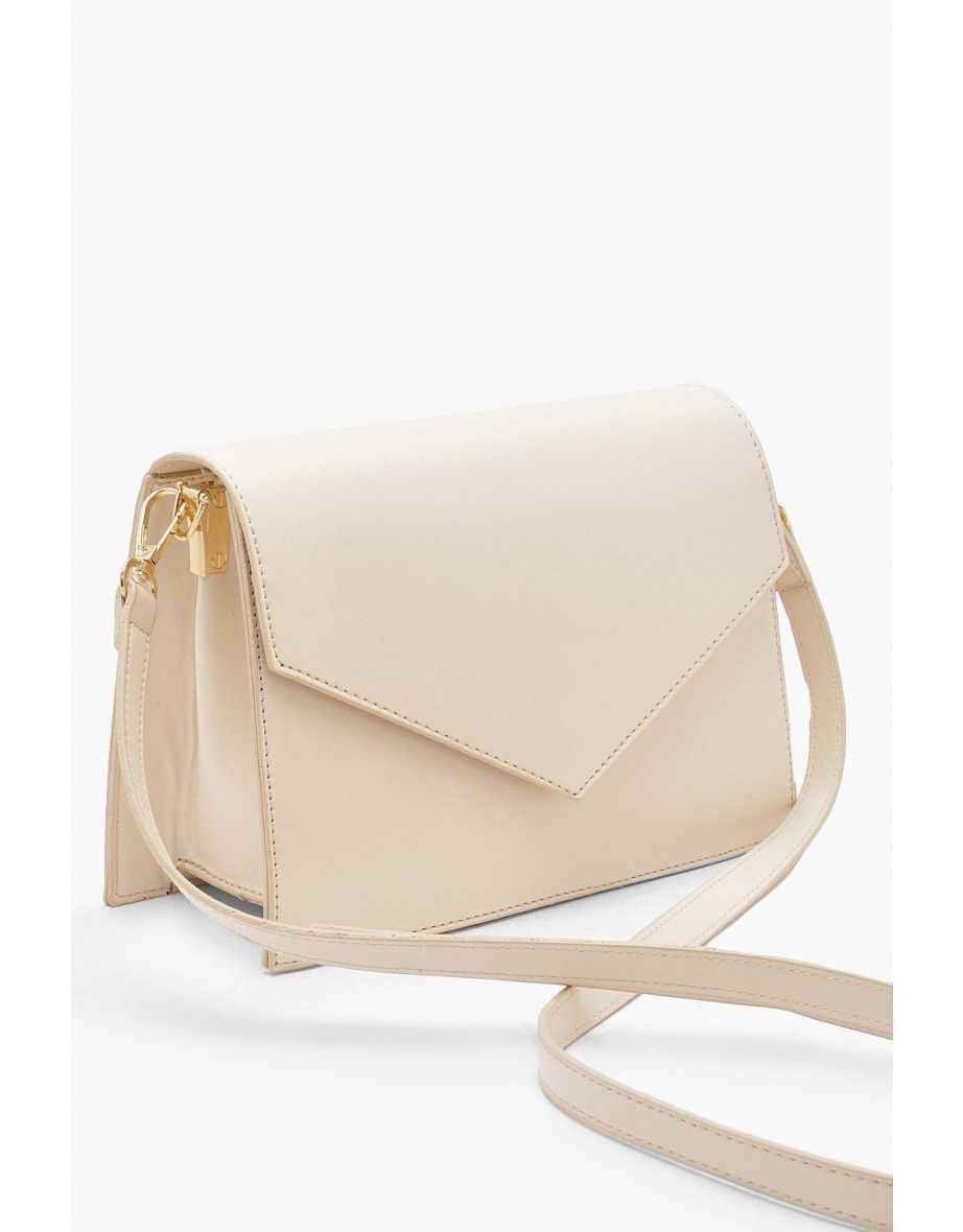 Envelope Cross Body Bag - cream