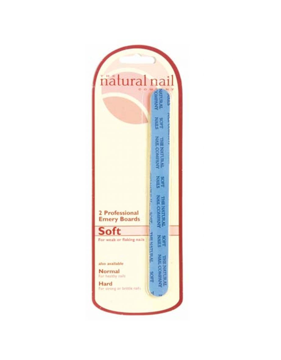 Natural Nail Company Emery Boards - Soft x 2