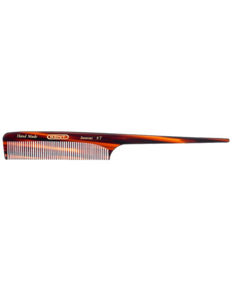 Kent Handmade Tortoiseshell Effect Tail Comb - 8T