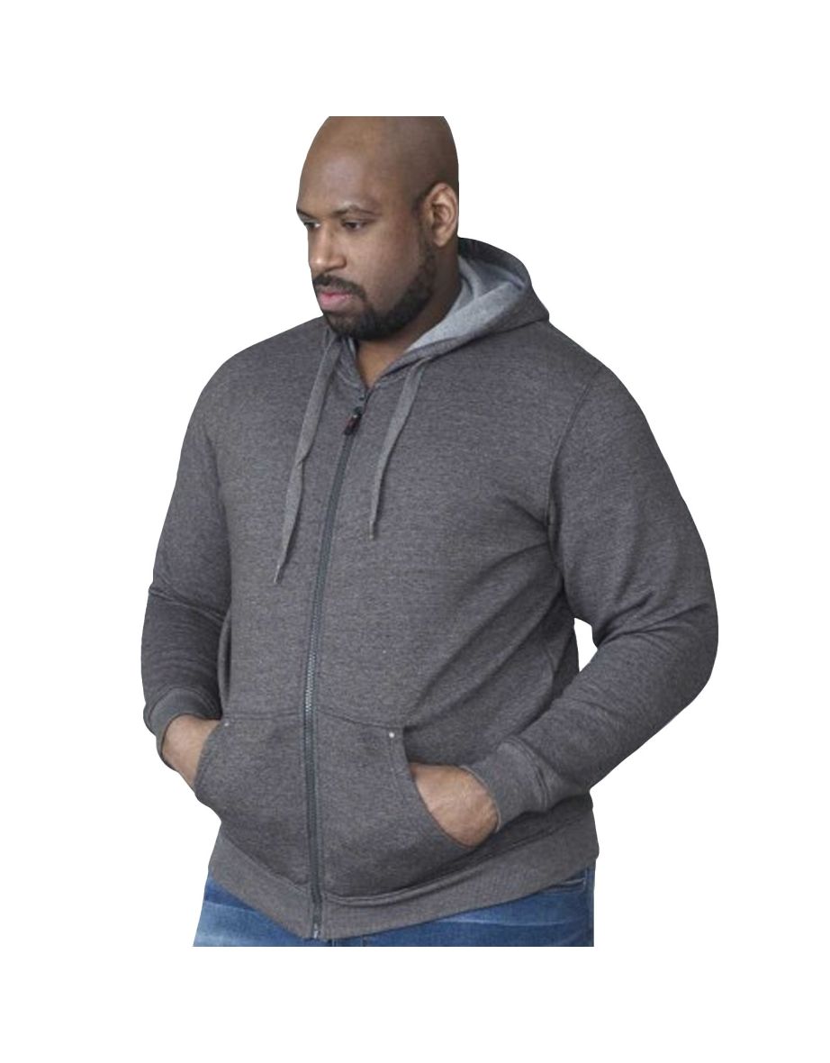 Shop Duke Rockford Cantor King Size Big Tall Hoodie Grey Online in Oman VogaCloset