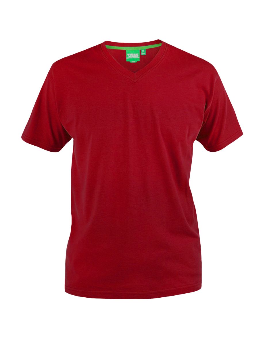 Shop Duke D555 Signature King Size T Shirt Red Online in Bahrain VogaCloset