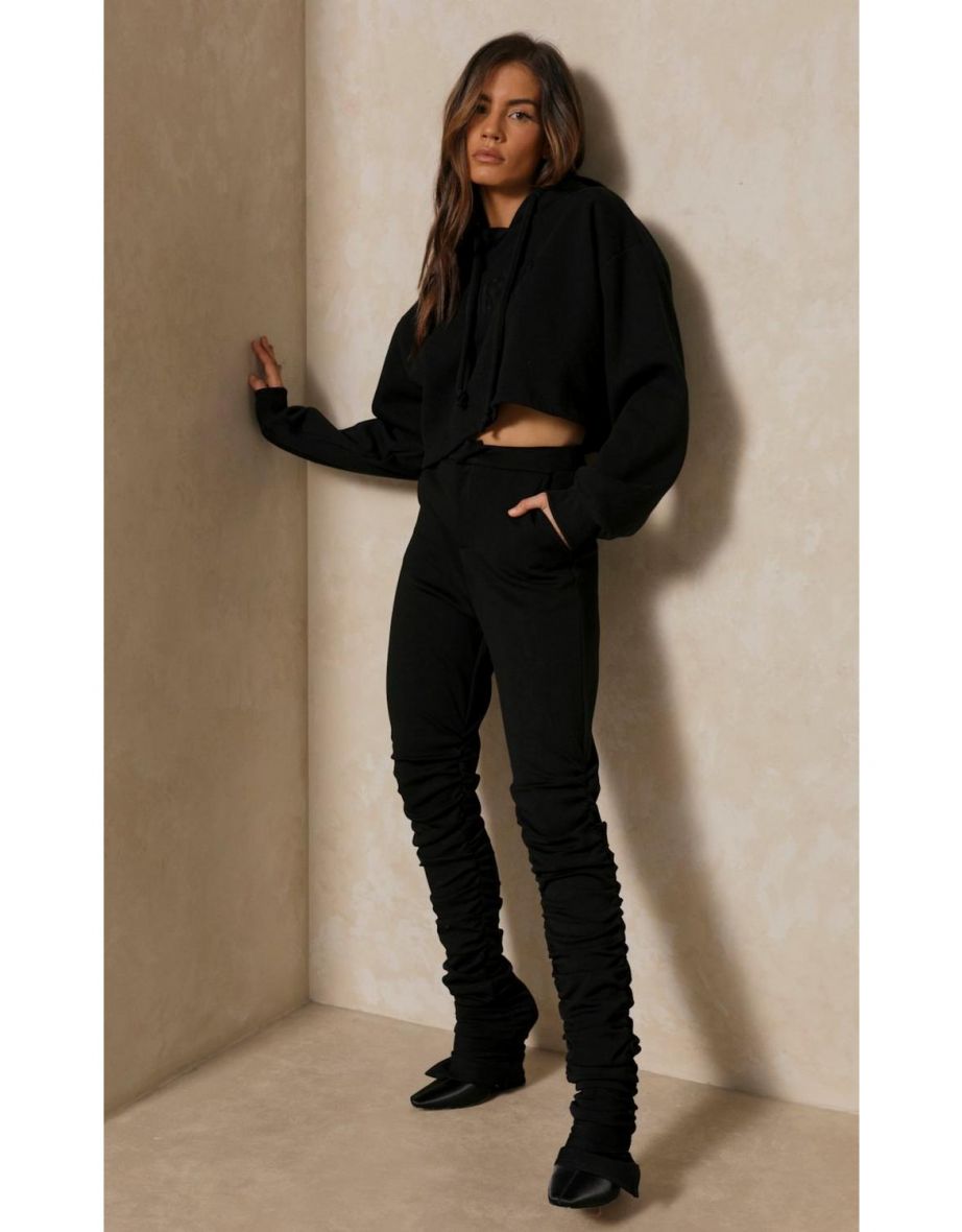 Neoprene Extreme Ruched Trouser