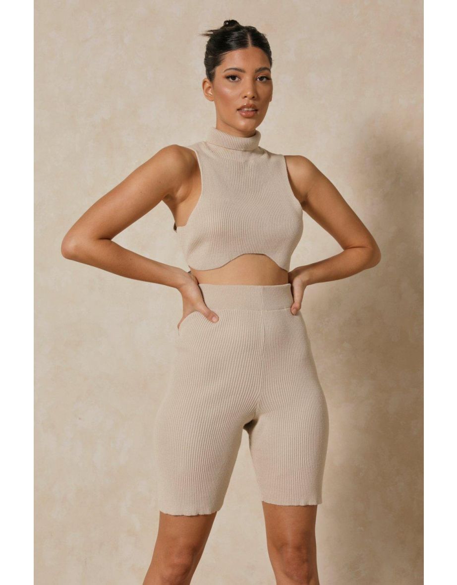 Knitted Under Boob Detail Co-ord