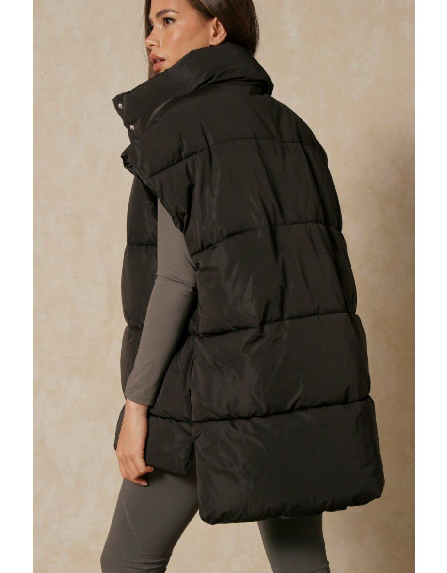 Oversized Boxy Puffer Gilet - 2