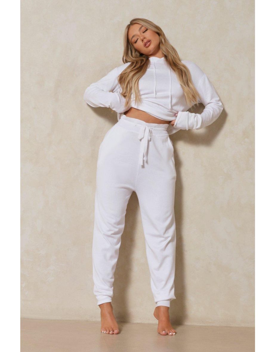 Hooded Knitted Lounge Set