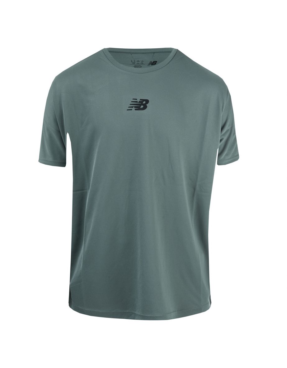 Men's New Balance NBST Aspre T-Shirt in Green