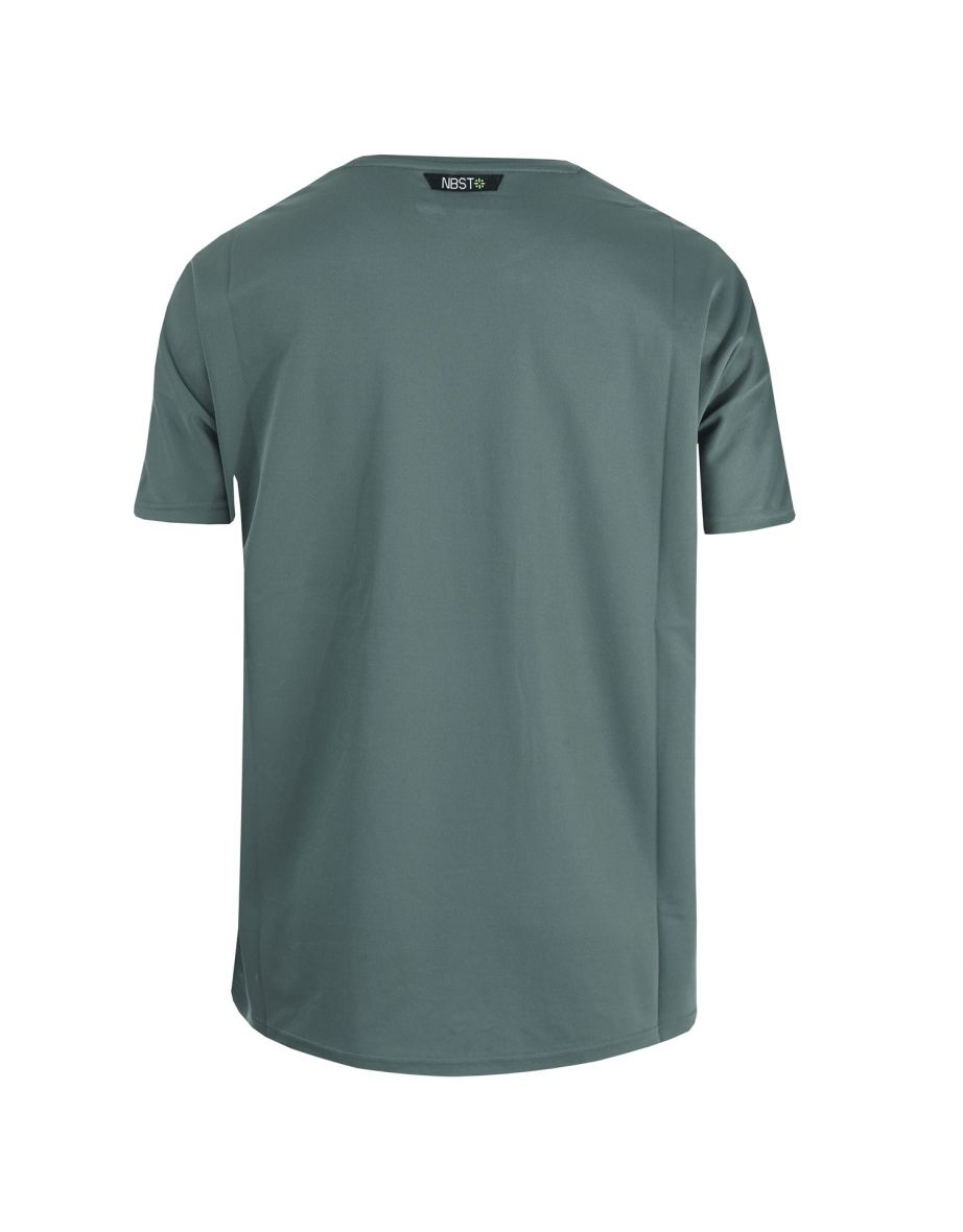 Men's New Balance NBST Aspre T-Shirt in Green - 1