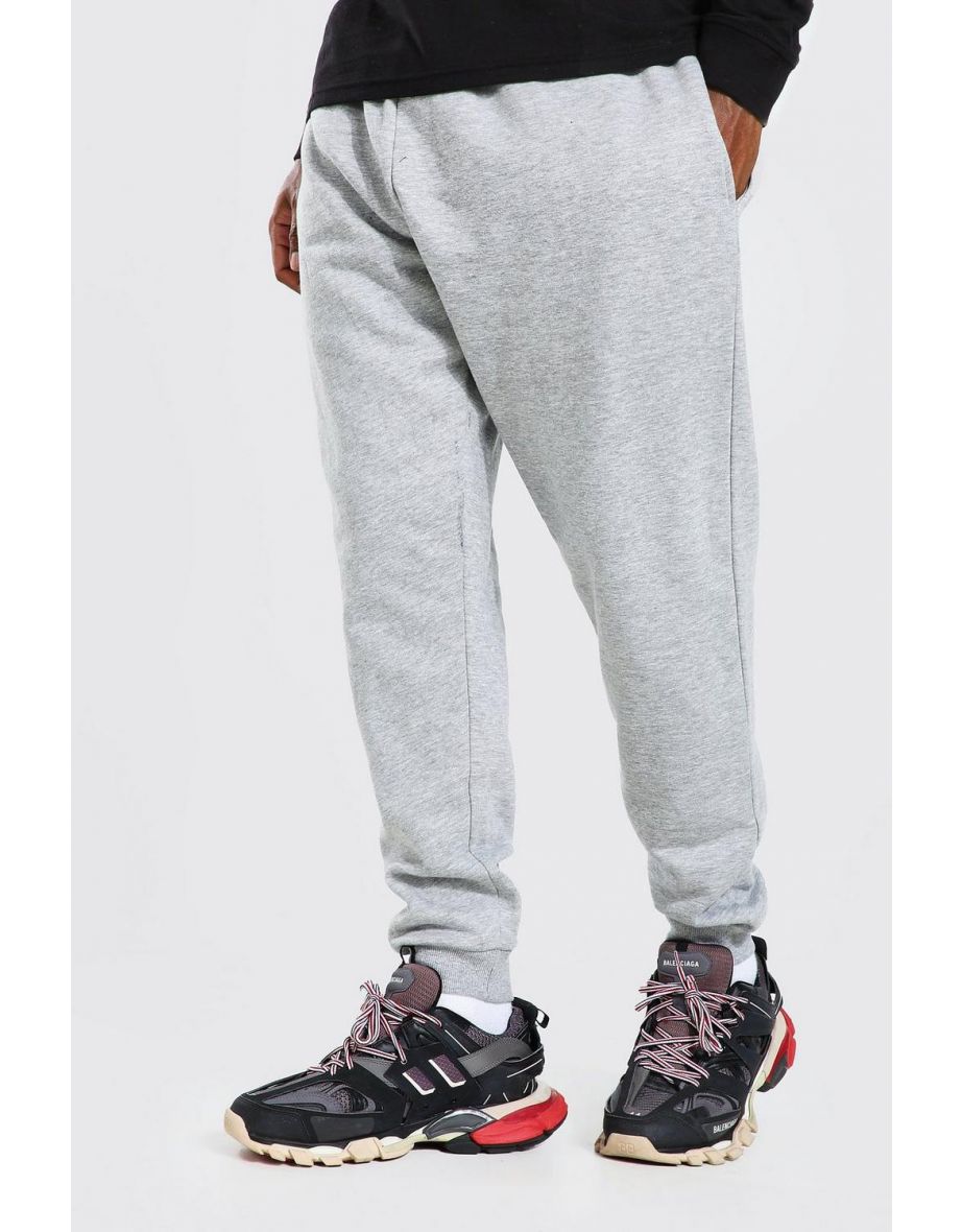 Plus Recycled Skinny Fit Jogger - grey marl