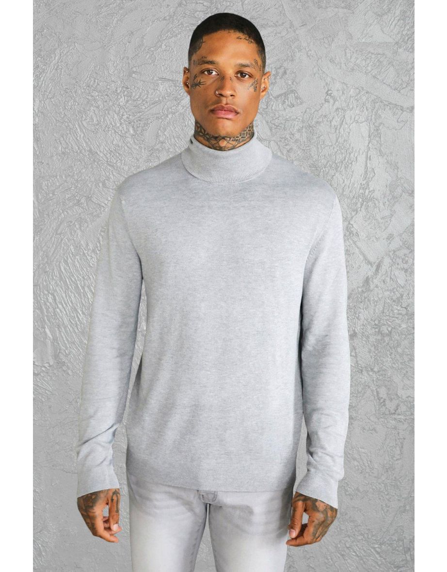 Boohooman turtleneck hotsell