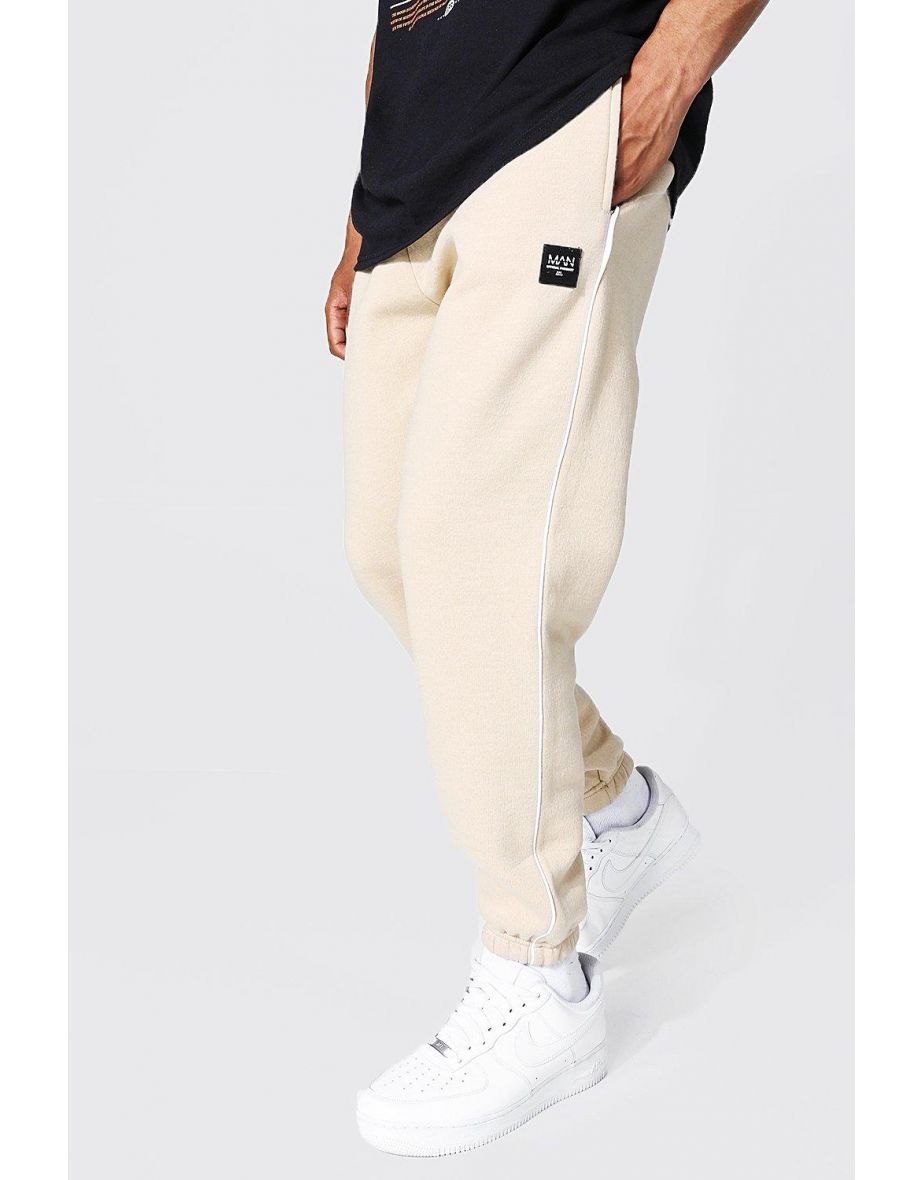 Tall Piping Detail Slouchy Jogger