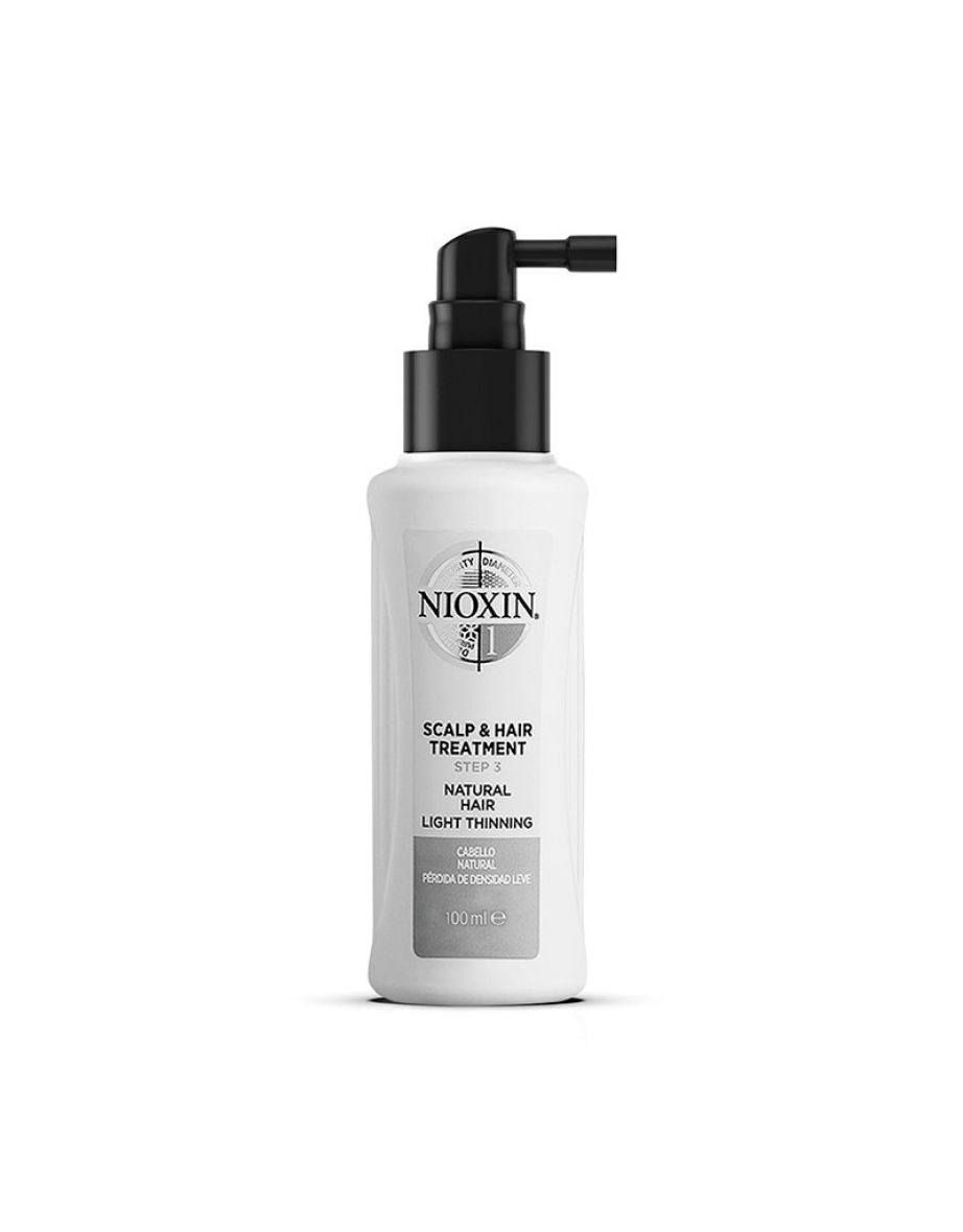 Nioxin System 1 Scalp & Hair Treatment for Natural Hair with Light Thi