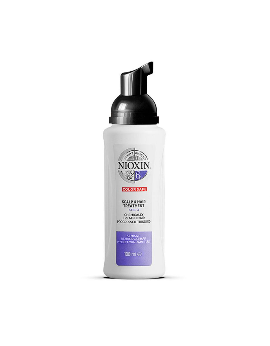 Nioxin System 6 Scalp & Hair Treatment for Chemically Treated Hair wit