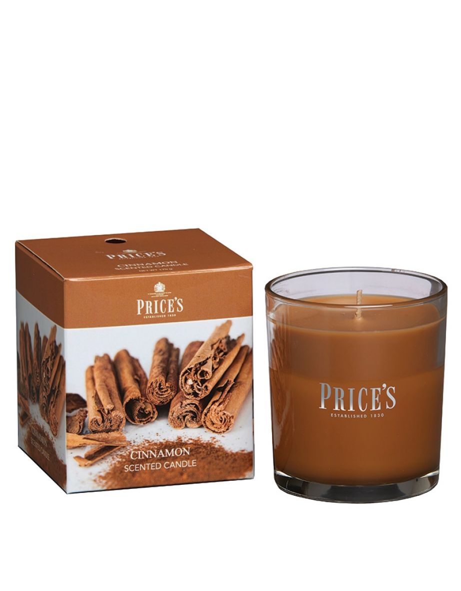 Price's Candles Boxed Jar Candle - Cinnamon