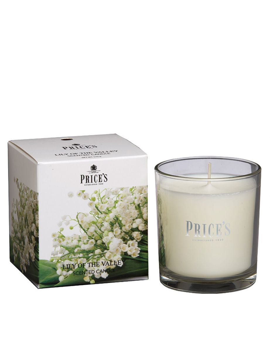 Price's Candles Boxed Jar Candle Lily of the Valley