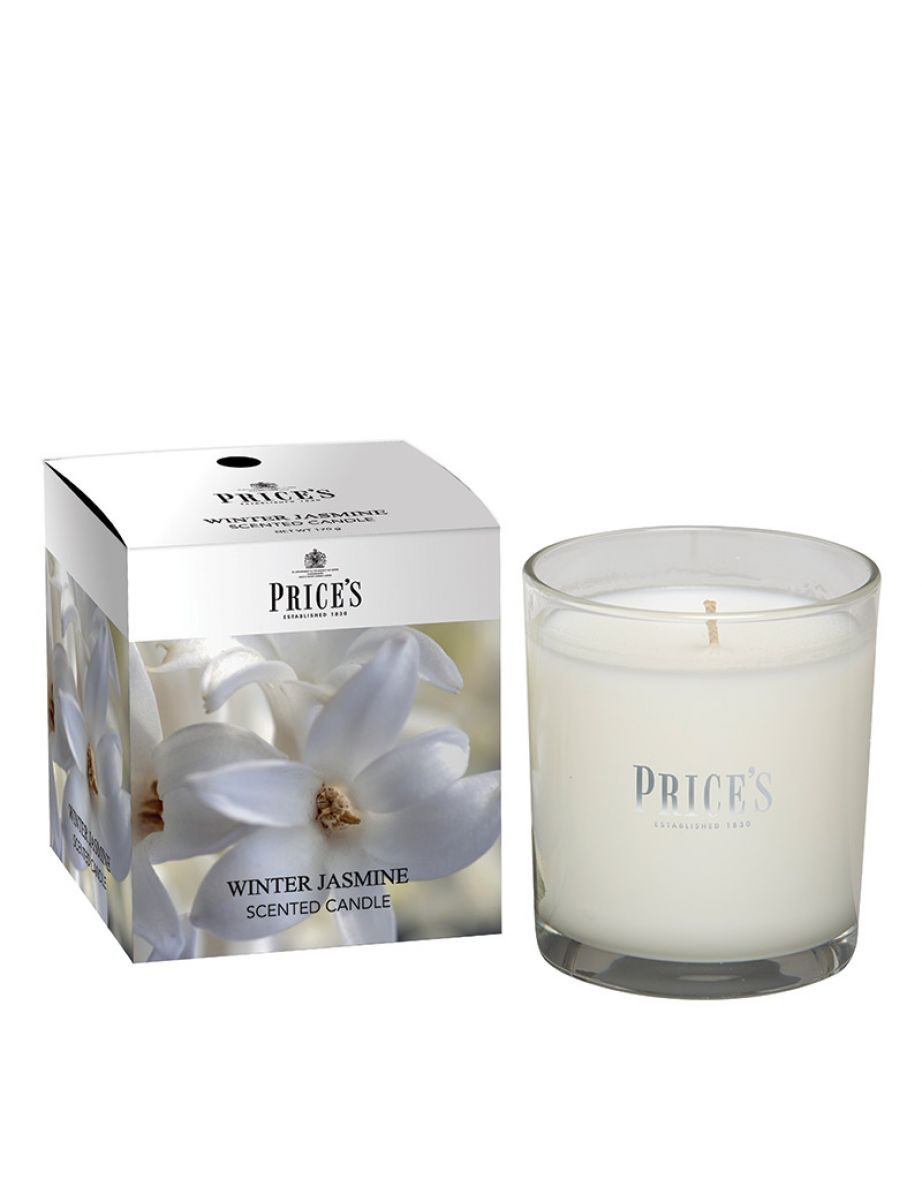 Price's Candles Boxed Jar Candle - Winter Jasmine