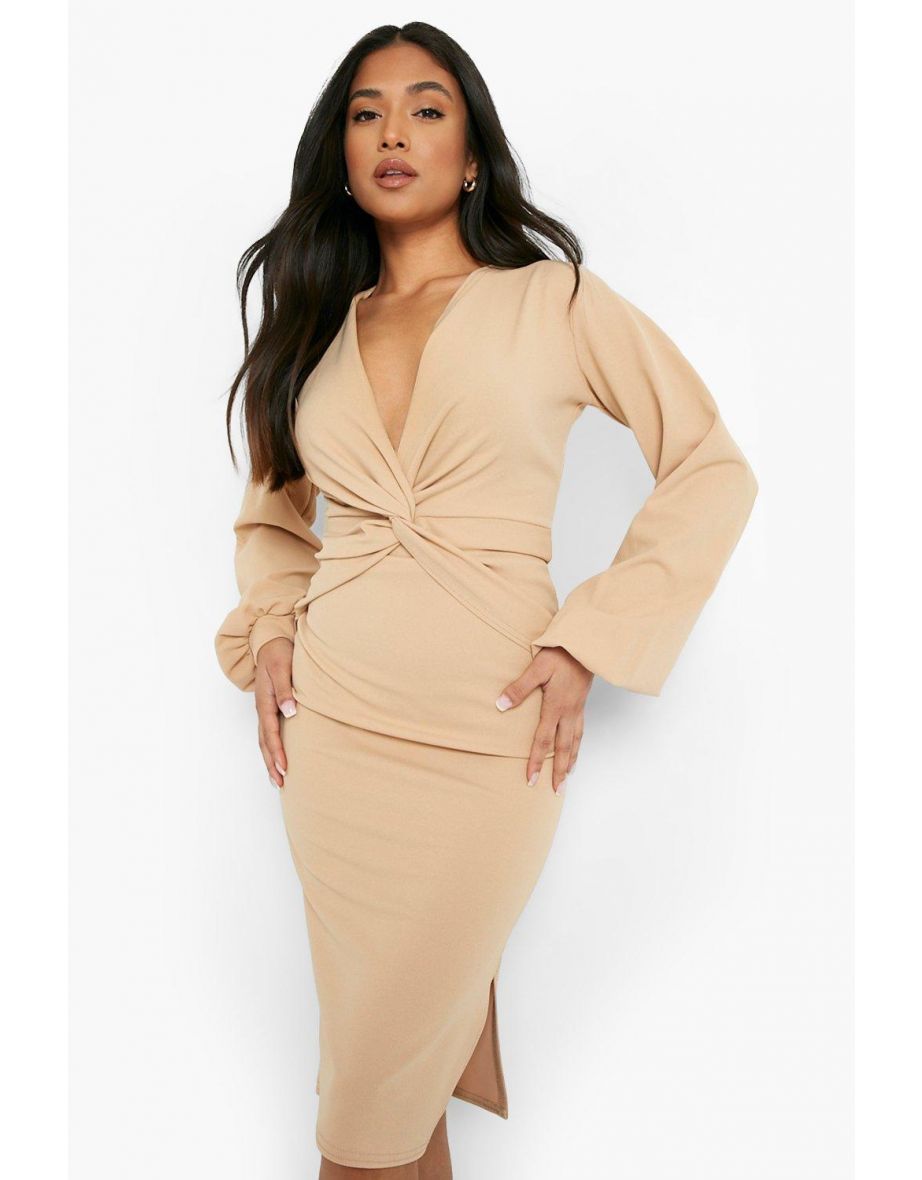 Scuba bodycon hotsell midi dress