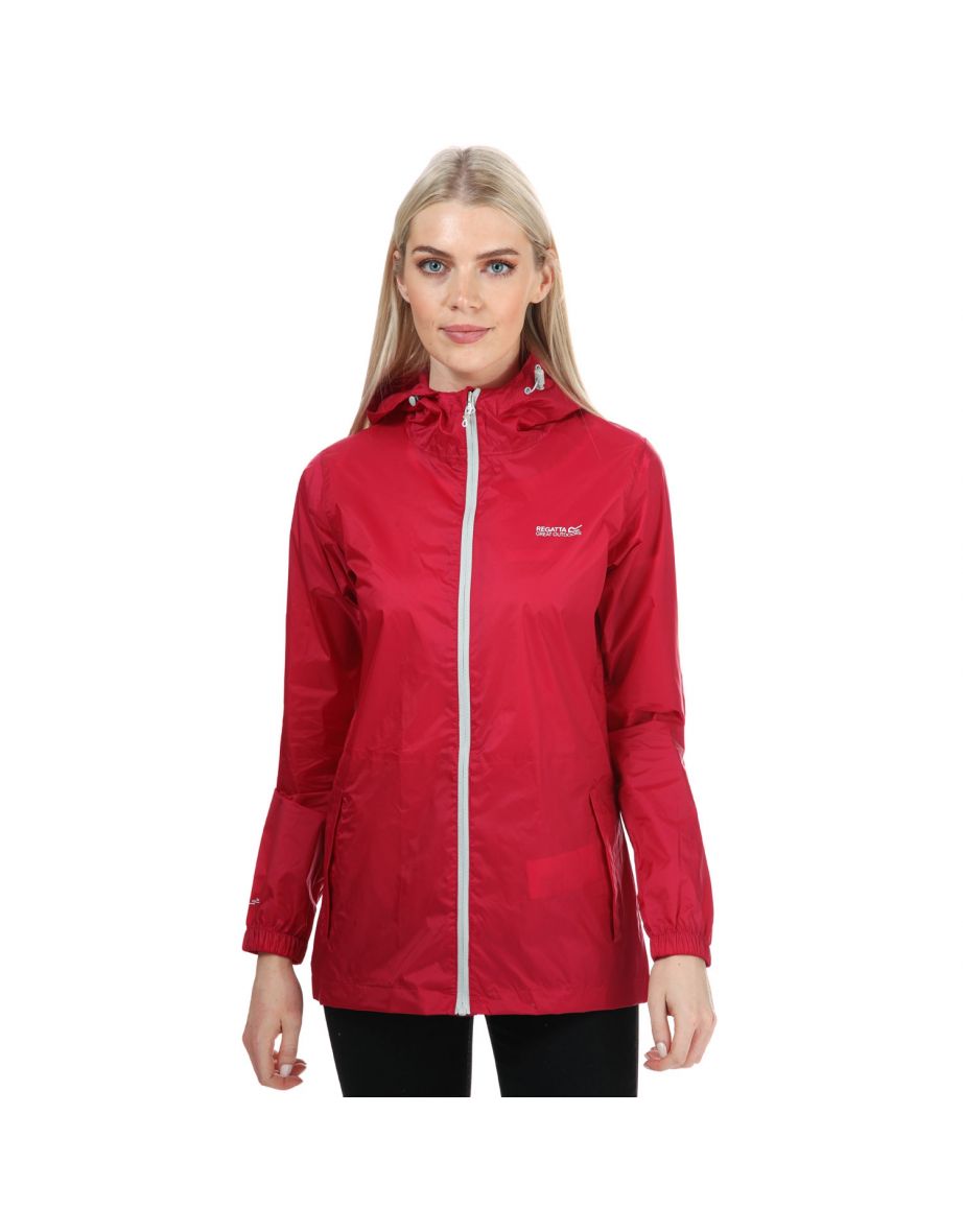 Women's Regatta Pack-It III Waterproof Jacket in Pink