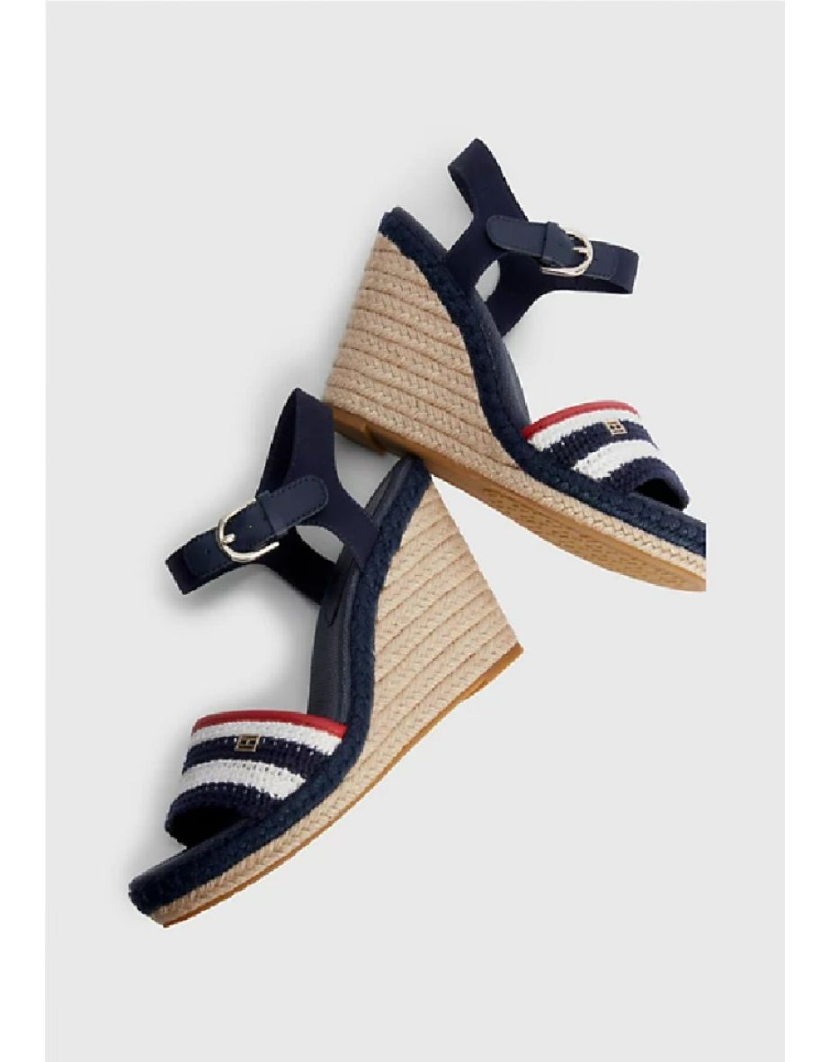 FEMININE CROCHET HIGH WEDGE  Espadrille - 2